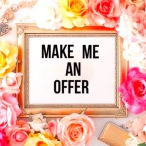 Always Open to Offers!!